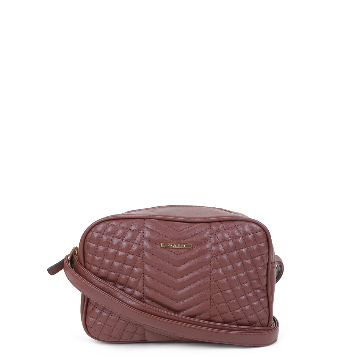 Bolsa Gash Tiracolo Pequena Matelassê Feminina - Café Menor preço em Bolsa Gash Tiracolo Pequena Matelassê Feminina - Café