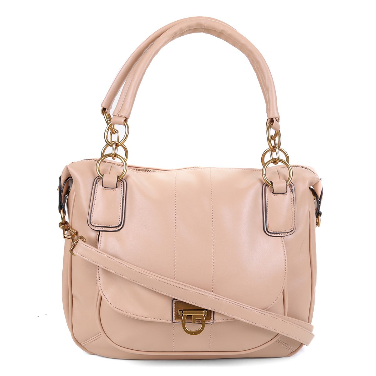 Bolsa Gio Antonelli Tote Shopper Feminina - Nude Menor preço em Bolsa Gio Antonelli Tote Shopper Feminina - Nude