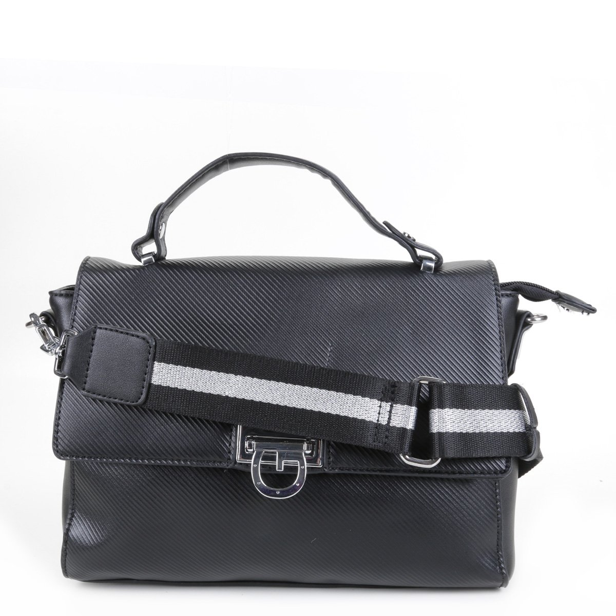 Bolsa Gio Antonelli Transversal Feminina - Preto Menor preço em Bolsa Gio Antonelli Transversal Feminina - Preto