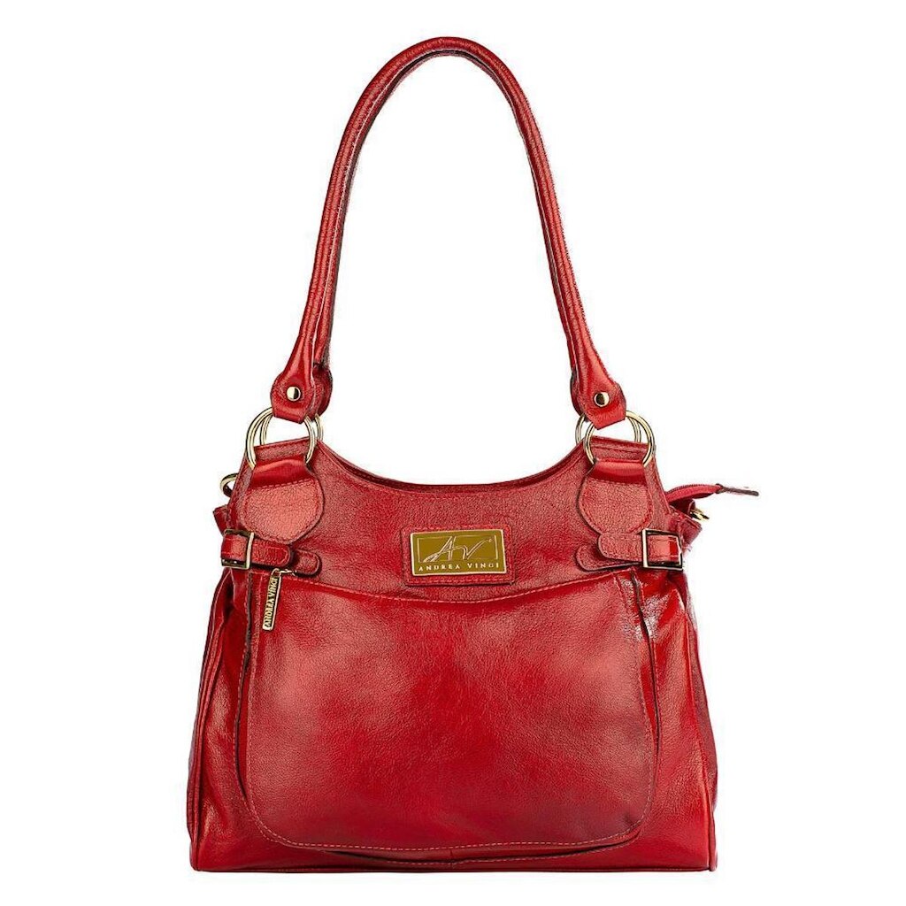 Bolsa grande de couro Lúcia