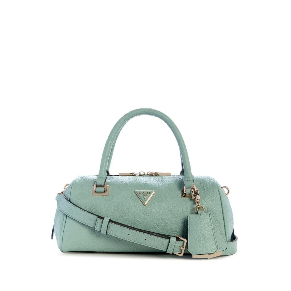 Bolsa Guess Cresidia II Box Satchel Verde Claro - PD988808