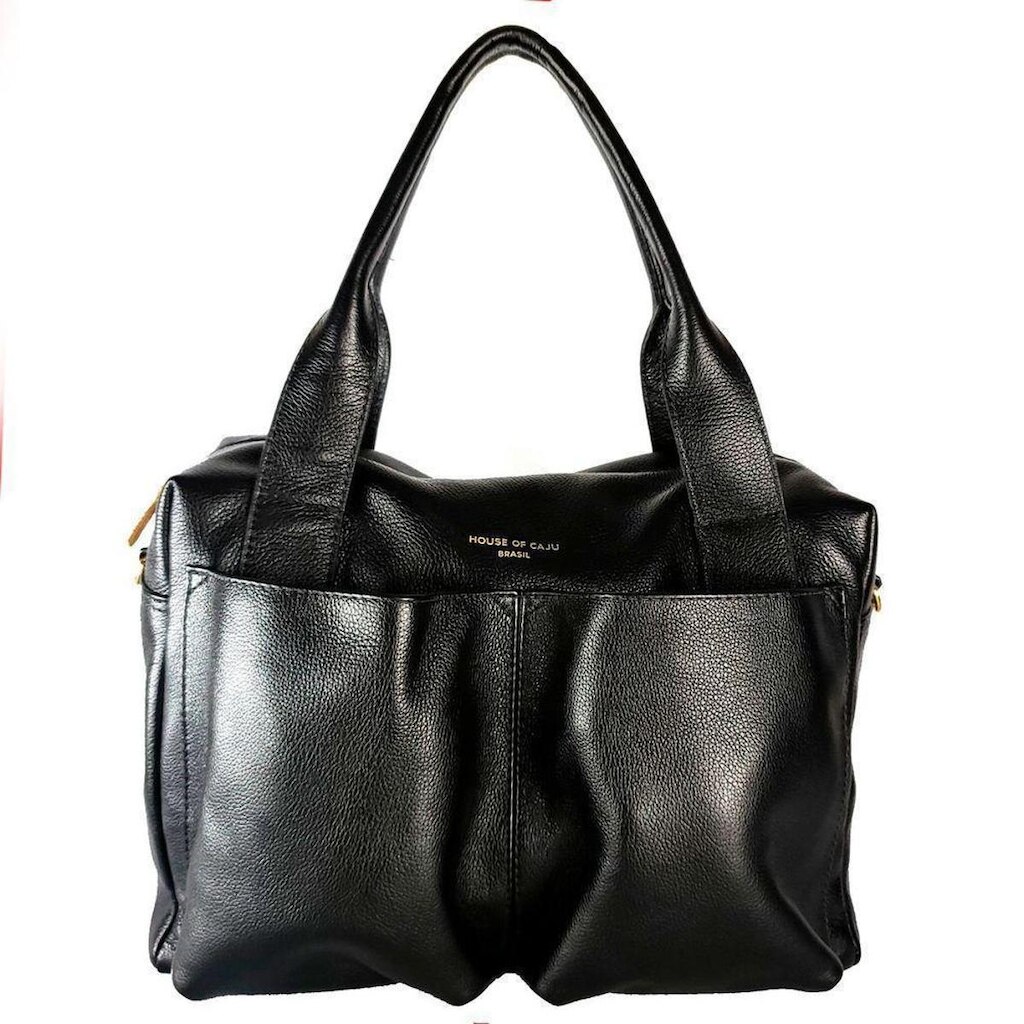 Bolsa House of Caju Em Couro Feminina