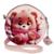 Bolsa Infantil Menina Criança Ursinho Redonda Magicc MI-226 - Estampado