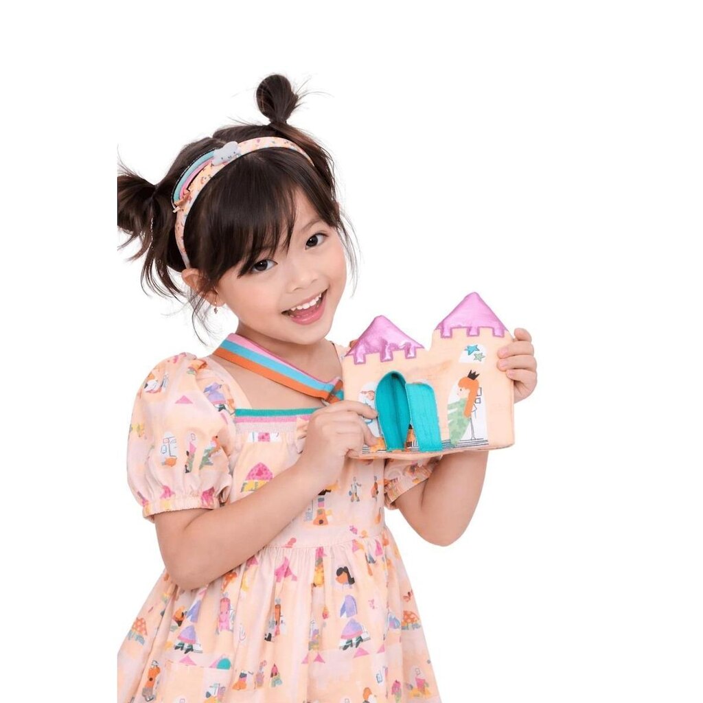 Bolsa Infantil Menina Lá No Meu Castelo Alphabeto Pacoca
