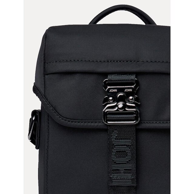 Bolsa John John Masculina Crossbody Nate Black
