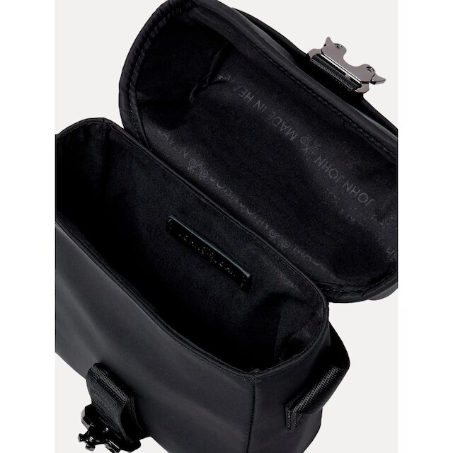Bolsa John John Masculina Crossbody Nate Black