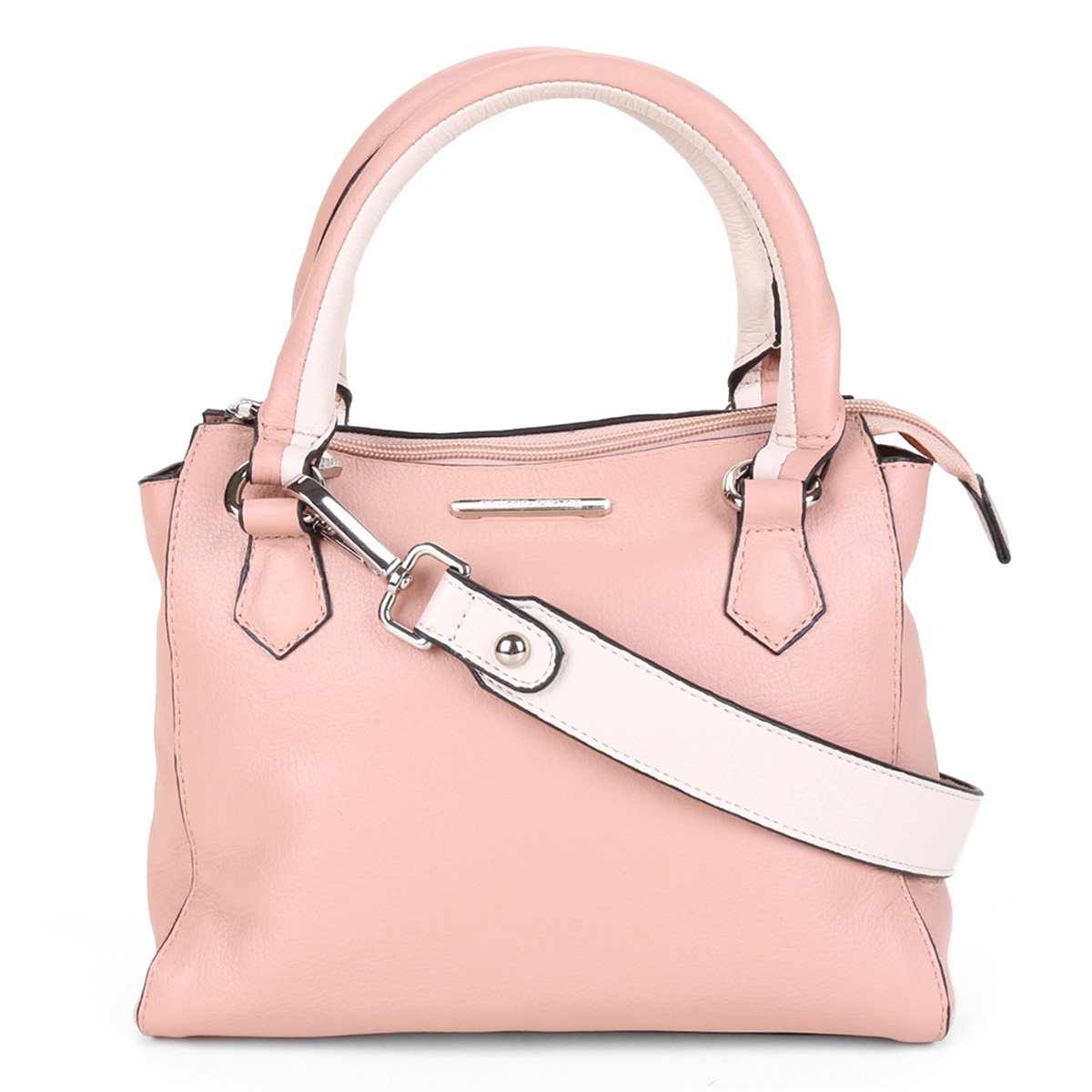 Bolsa Loucos & Santos Floater Alça Dupla Feminina - Nude Menor preço em Bolsa Loucos & Santos Floater Alça Dupla Feminina - Nude