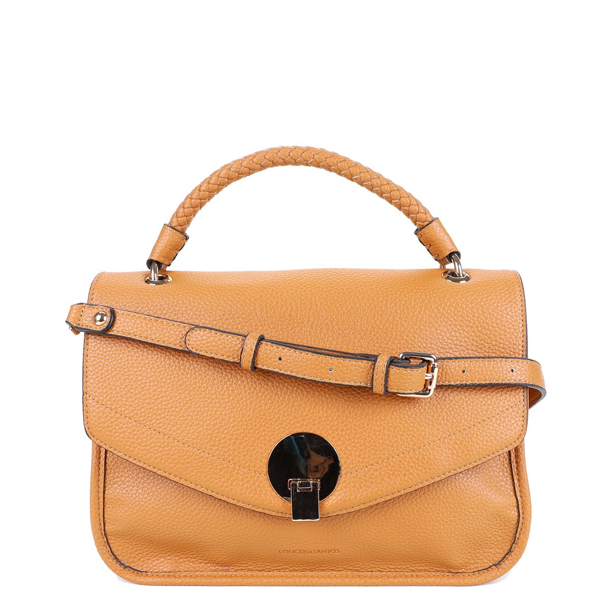 Bolsa Loucos & Santos Handbag Feminina - Amarelo Menor preço em Bolsa Loucos & Santos Handbag Feminina - Amarelo