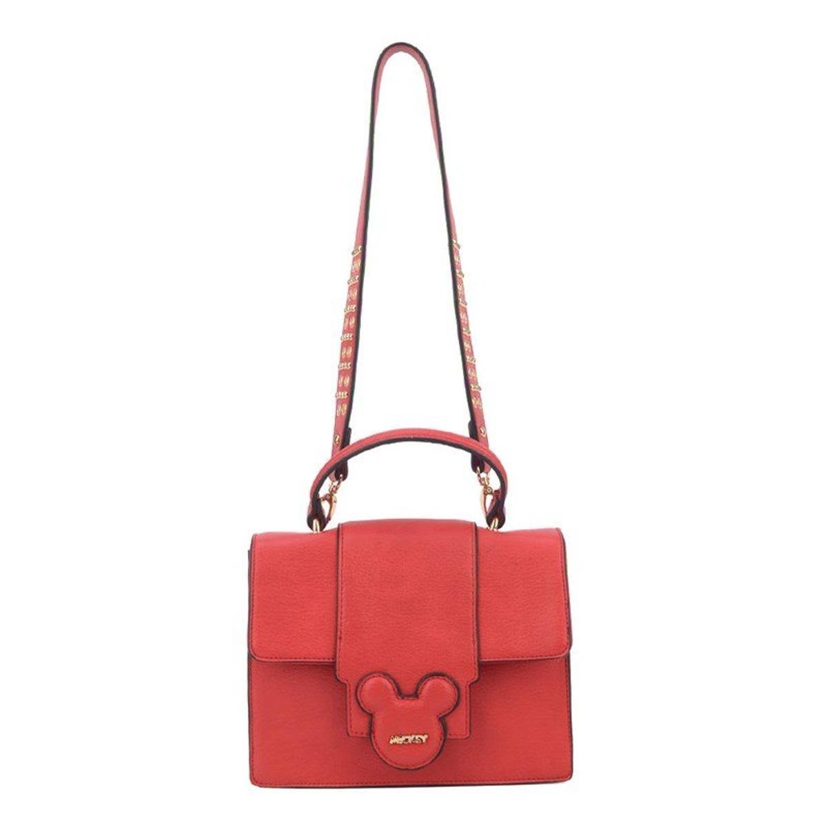 Bolsa Luxcel Tiracolo Pequena Mickey - Vermelho Menor preço em Bolsa Luxcel Tiracolo Pequena Mickey - Vermelho