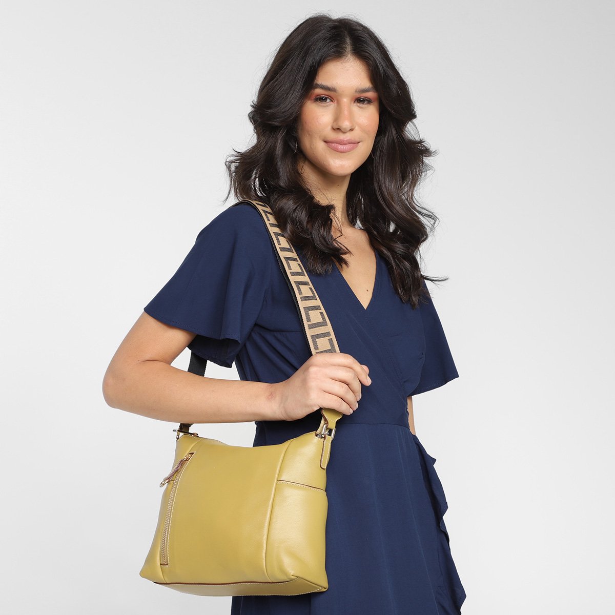 Bolsa Luz da Lua Transversal Feminina - Verde Menor preço em Bolsa Luz da Lua Transversal Feminina - Verde