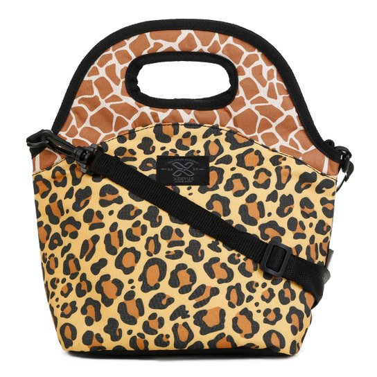 Bolsa Marmita Xeryus Animal Print Teen - Amarelo+Laranja