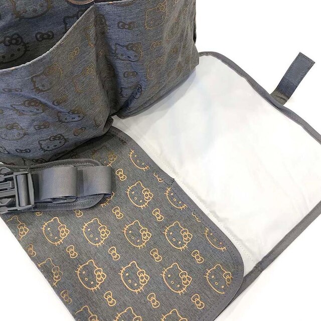BOLSA MATERNIDADE COM TROCADOR HELLO KITTY BOLSA MAMÃE BEBE