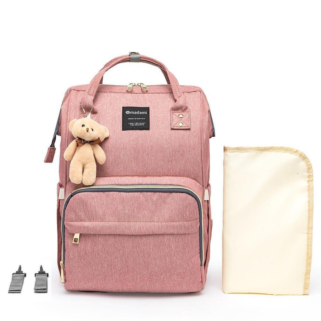 Bolsa Maternidade Madami Multifuncional Espaçosa Feminina