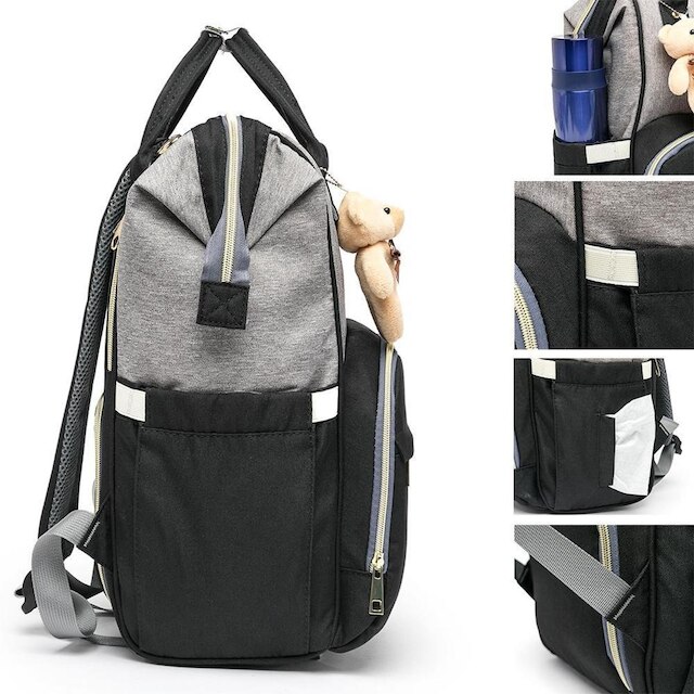 Bolsa Maternidade Madami Multifuncional Espaçosa Unissex
