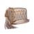 Bolsa Metal Luiza Barcelos 77770594 - Dourado