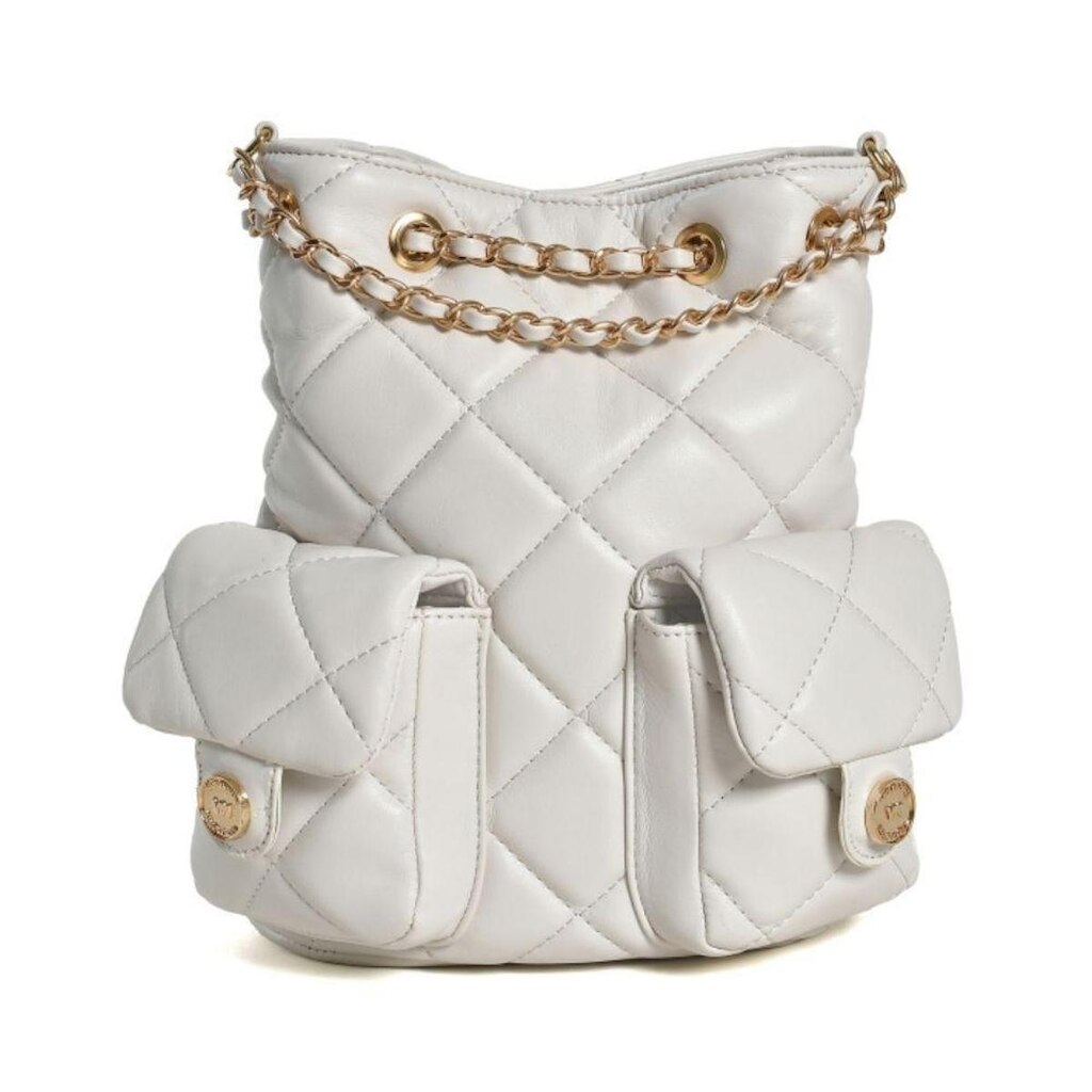 Bolsa Mochila Feminina Off White Via Marte B2-703-01