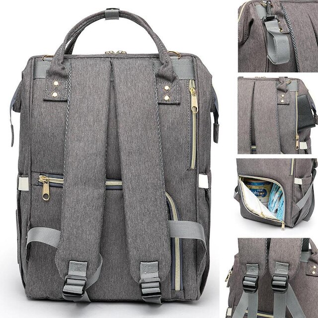 Bolsa Mochila Maternidade Madami C/ Trocador Espaçosa
