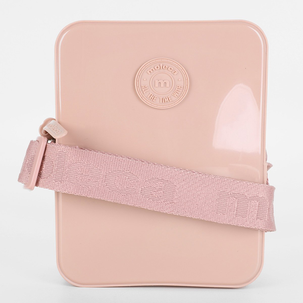 Bolsa Moleca Mini Bag Transversal Feminina - Rosa Menor preço em Bolsa Moleca Mini Bag Transversal Feminina - Rosa