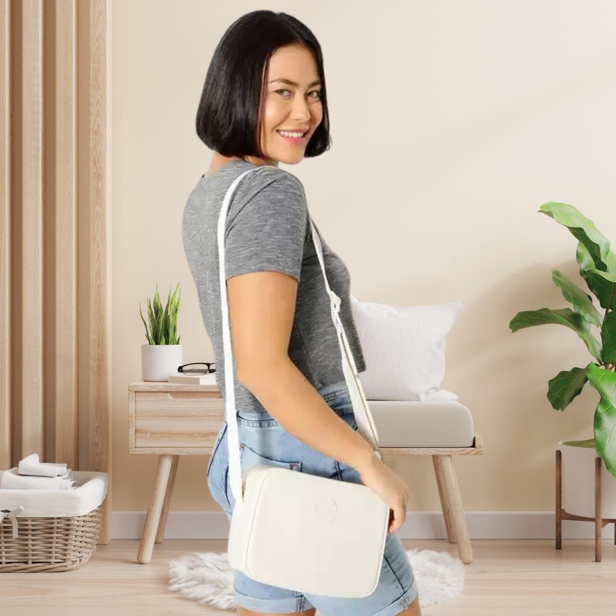Bolsa Moleca transversal original várias cores | Zattini