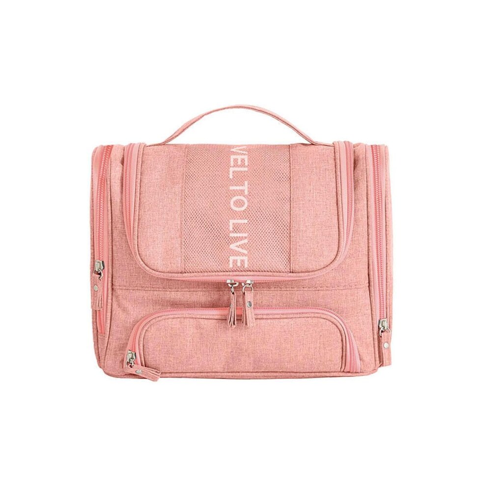 Bolsa Necessaire com Compartimento Duplo - Travel to Live
