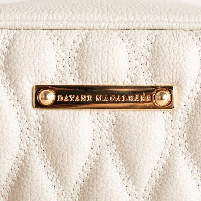 BOLSA NICE MATELASSÊ MINI DM OFF WHITE