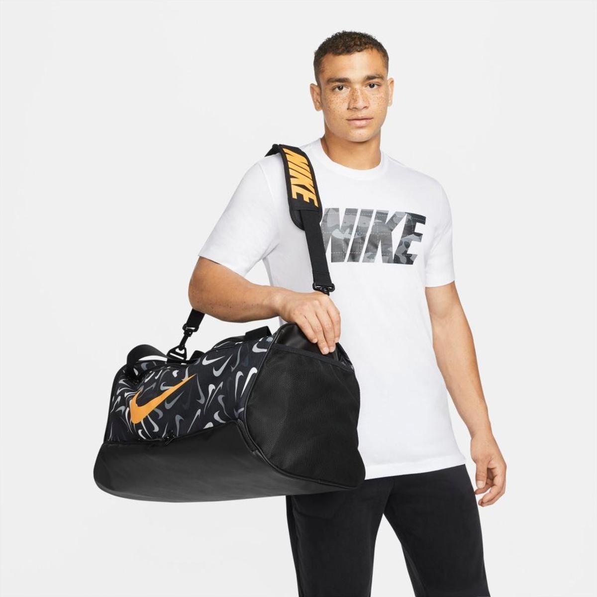 Bolsa Nike Brasilia 9.5 Unissex - Preto Menor preço em Bolsa Nike Brasilia 9.5 Unissex - Preto