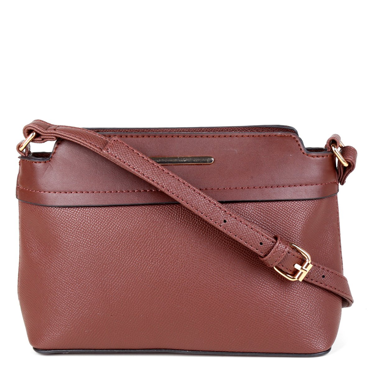 Bolsa Pagani Mini Bag Transversal Classic Feminina - Café Menor preço em Bolsa Pagani Mini Bag Transversal Classic Feminina - Café
