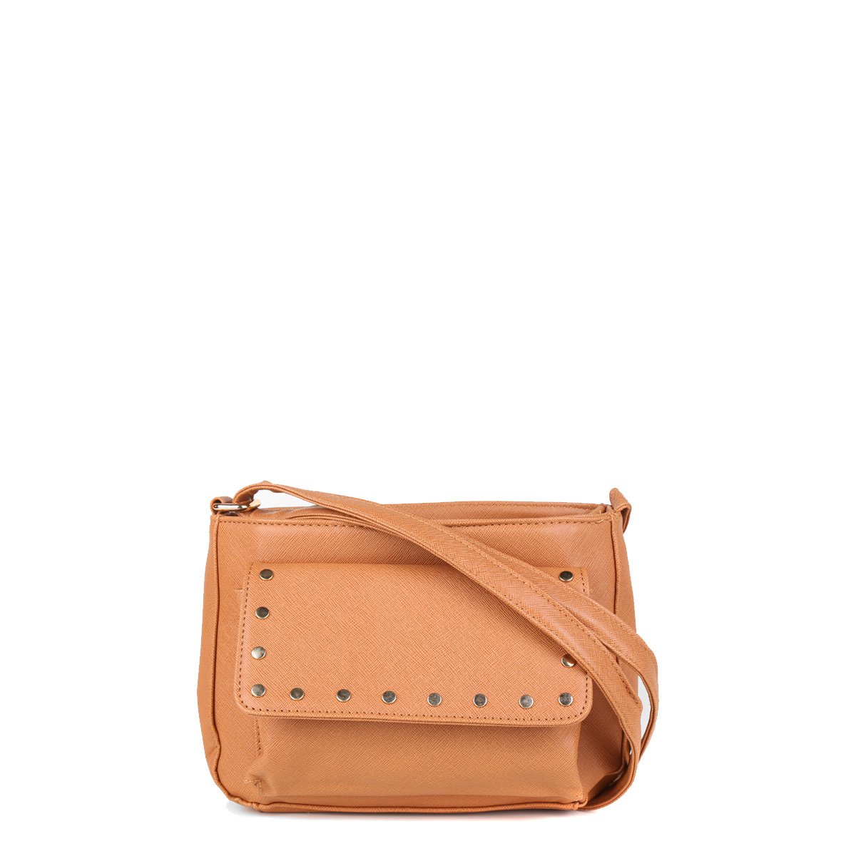 Bolsa Pagani Mini Bag Transversal Com Aplicação Feminina - Caramelo Menor preço em Bolsa Pagani Mini Bag Transversal Com Aplicação Feminina - Caramelo