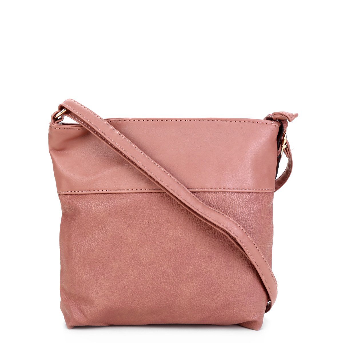 Bolsa Pagani Transversal Croco Feminina - Nude Menor preço em Bolsa Pagani Transversal Croco Feminina - Nude