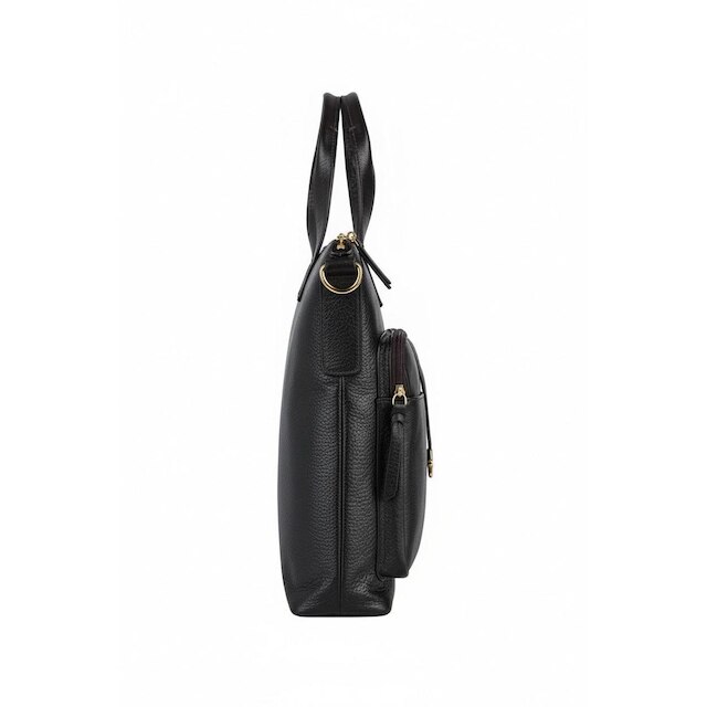 Bolsa para notebook de couro croco Jaque