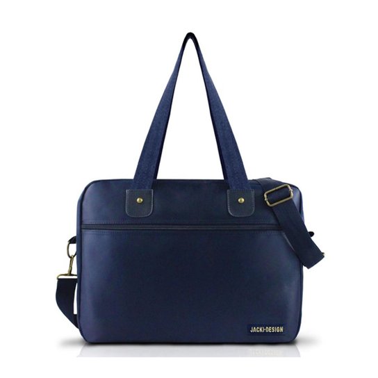 Bolsa para Trabalho Masculina Jacki Design Microfibra - Marinho