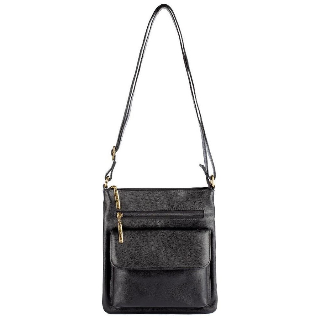 Bolsa Pequena Transversal de couro Alana
