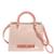 Bolsa Petite Jolie Bing Estilo Tote Transversal Rosa/Nude Único - Rosa+Bege