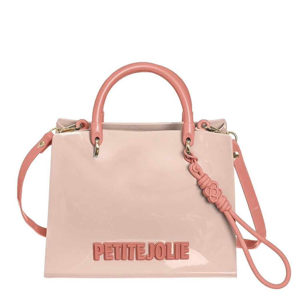 Bolsa Petite Jolie Bing Estilo Tote Transversal Rosa/Nude Único