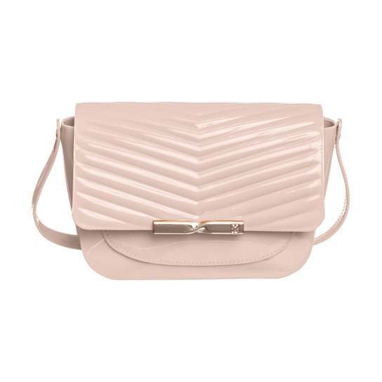 Bolsa Petite Jolie Brooklyn Feminina Nude Zattini