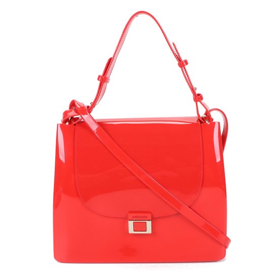 Bolsa Petite Jolie Flap Analu Feminina - Vermelho