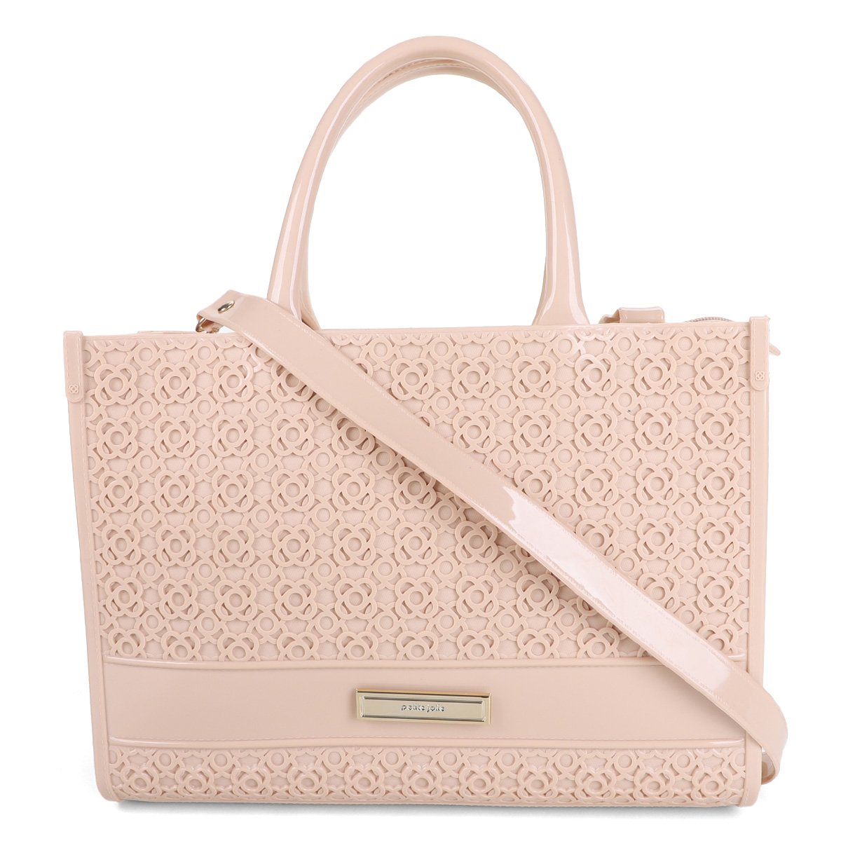 Bolsa Petite Jolie Handback Ingrid Feminina - Nude Menor preço em Bolsa Petite Jolie Handback Ingrid Feminina - Nude