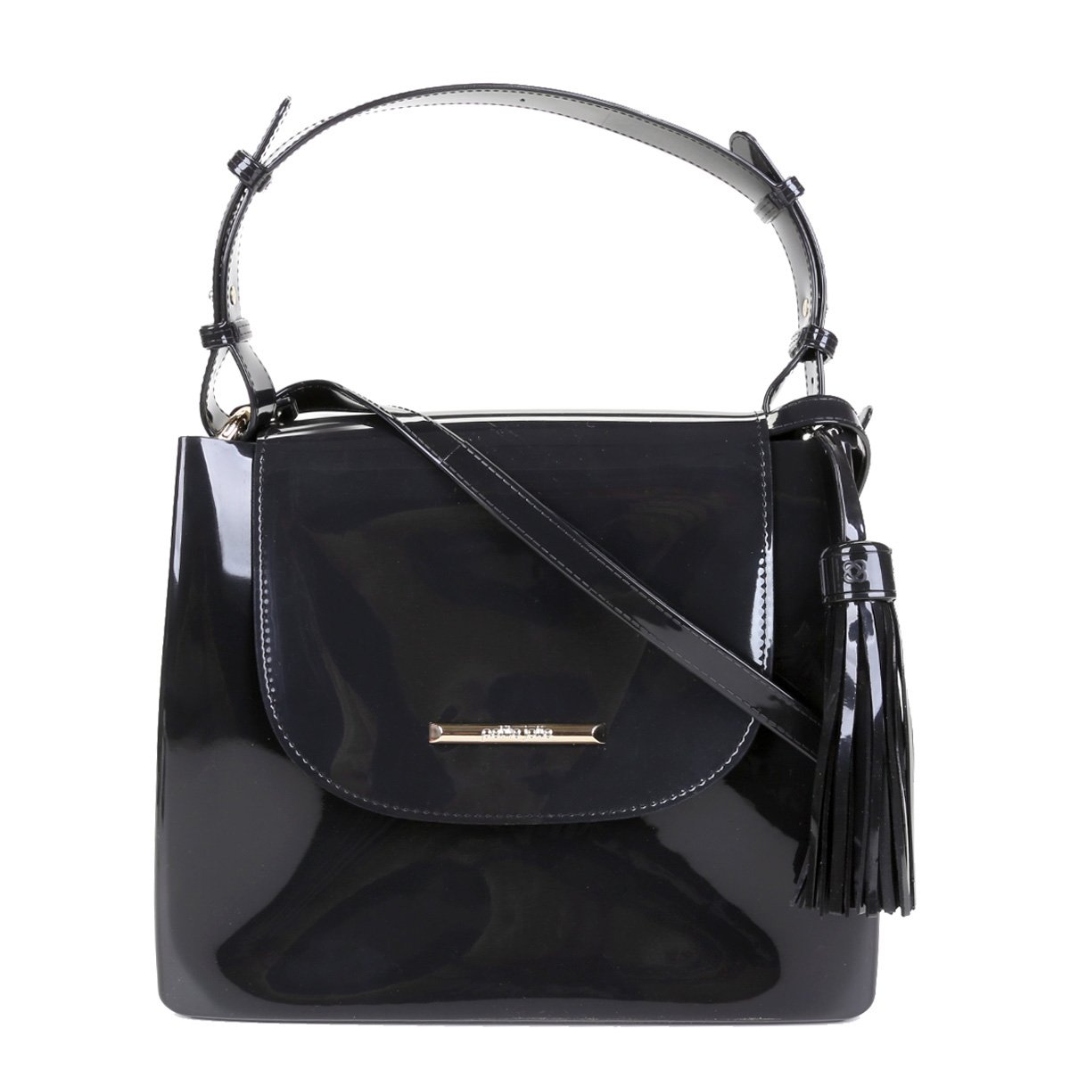 Bolsa Petite Jolie Handbag Analu Feminina - Preto | Zattini