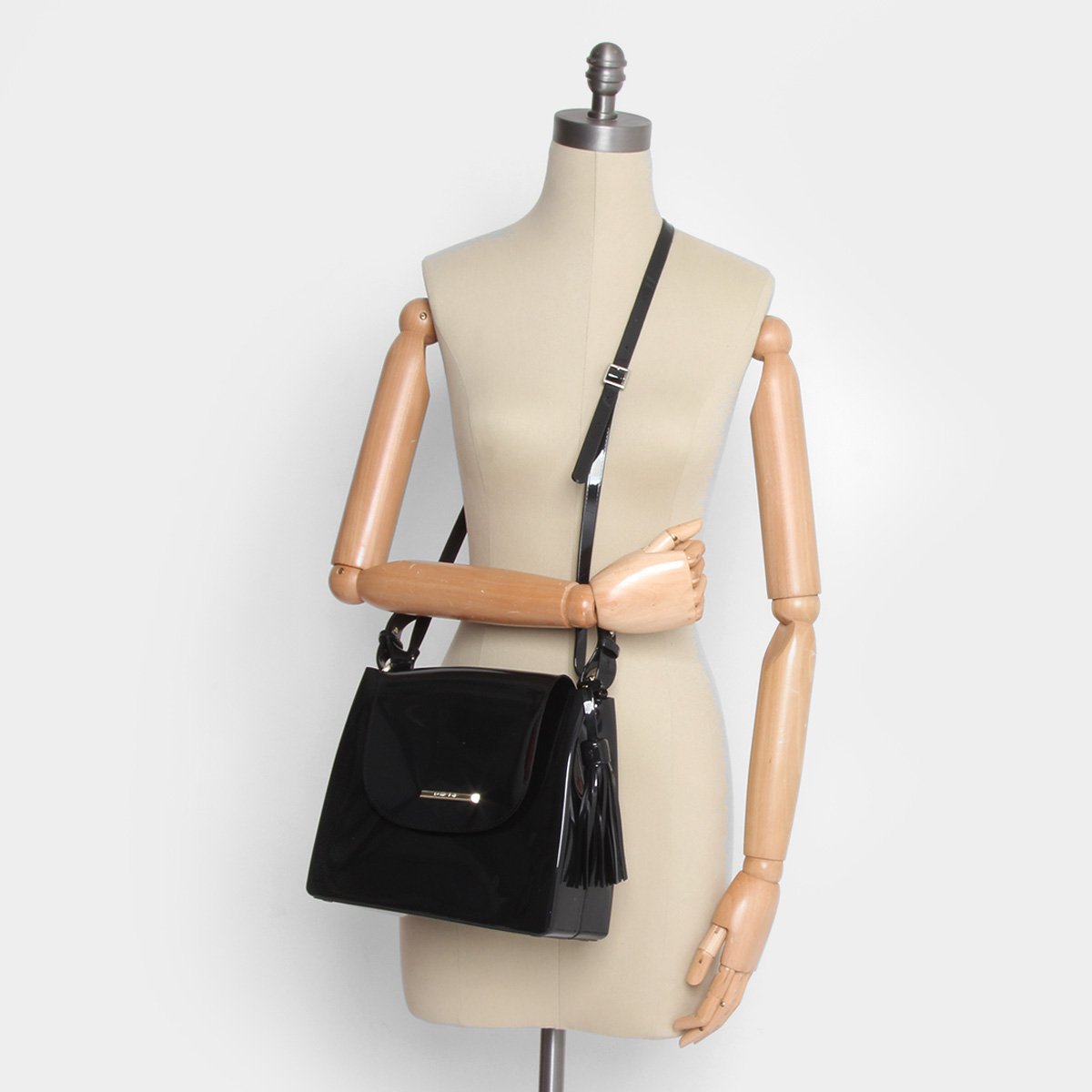 Bolsa Petite Jolie Handbag Analu Feminina - Preto | Zattini