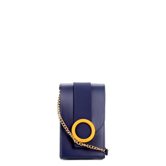 Bolsa Petite Jolie Mini Bag J-Lastic Phone Case Plus Feminina - Marinho