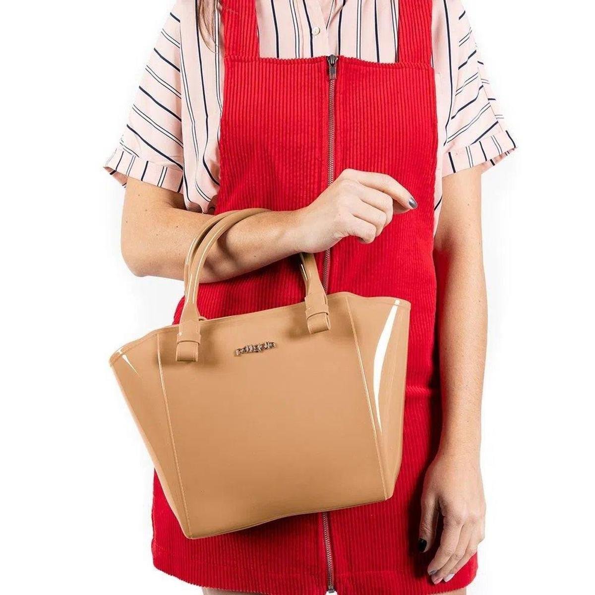 Bolsa Petite Jolie Shape Pj3939 - Caramelo Menor preço em Bolsa Petite Jolie Shape Pj3939 - Caramelo
