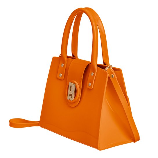 Bolsa Petite Jolie Shopper Bing Feminina - Laranja