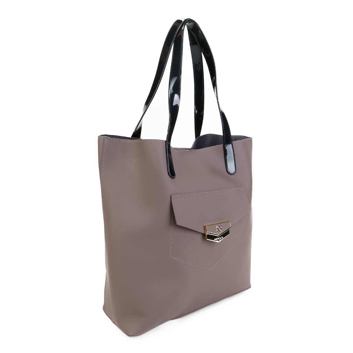 black rubber bolsa