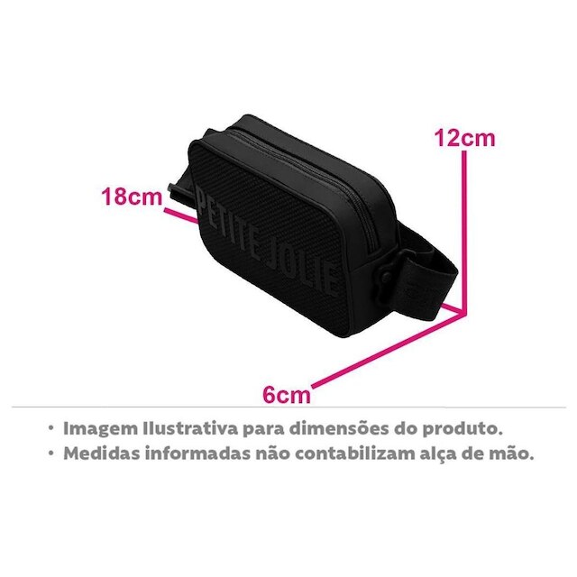 Bolsa Petite Jolie® Smash Bag Feminina De Ombro Com NF