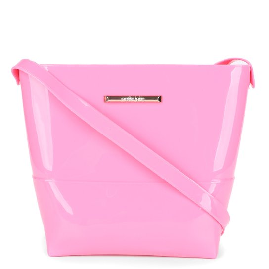 Bolsa Petite Jolie Tote Shopper Easy Feminina - Rosa Escuro