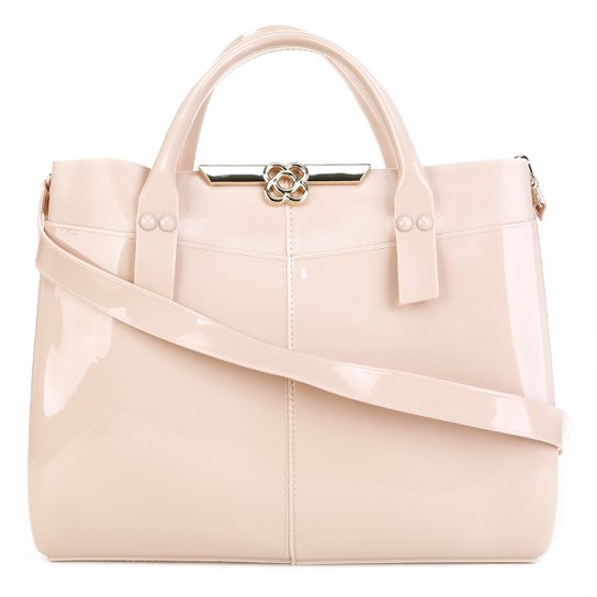 Bolsa Petite Jolie Worky Bag Feminina - Bege