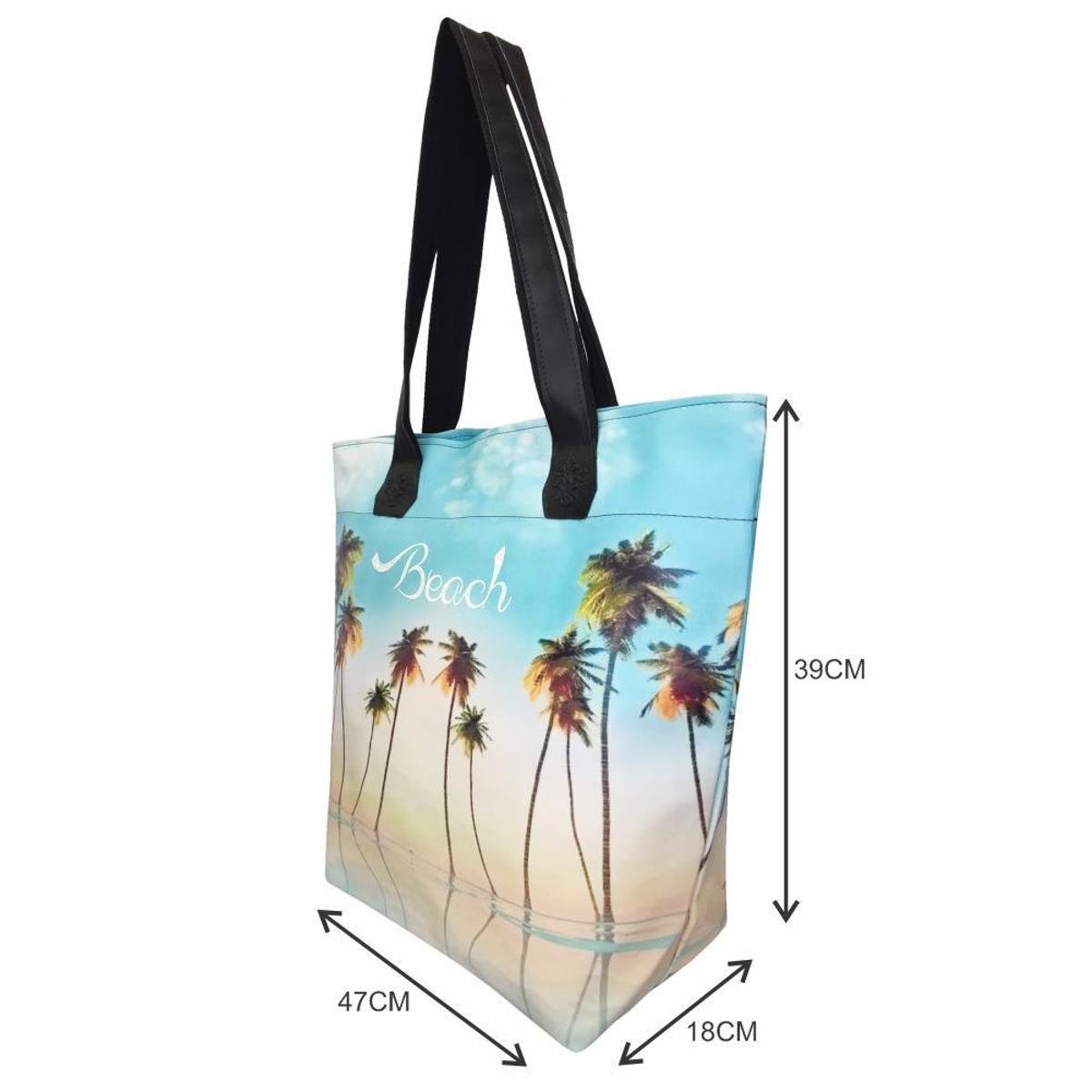 zip top beach bolsa