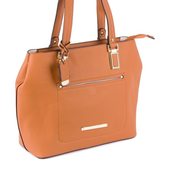 Bolsa Rafitthy - Marrom+Marinho