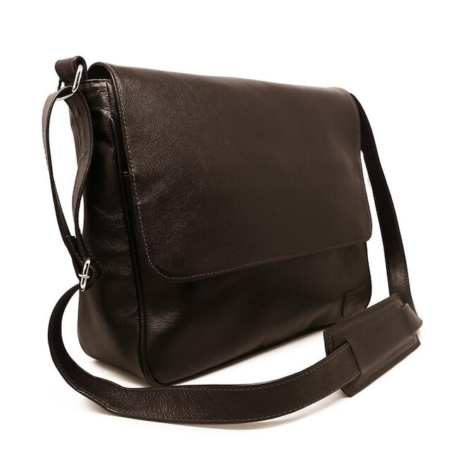 Bolsa Relicário Carteiro de Couro Renné
