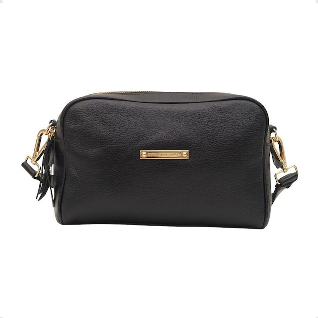BOLSA RETANGULAR TRANSVERSAL DAYANE MAGALHÃES PRETA